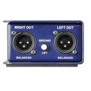 RADIAL J48 Stereo - Di-box aktywny z zasialniem phantom
