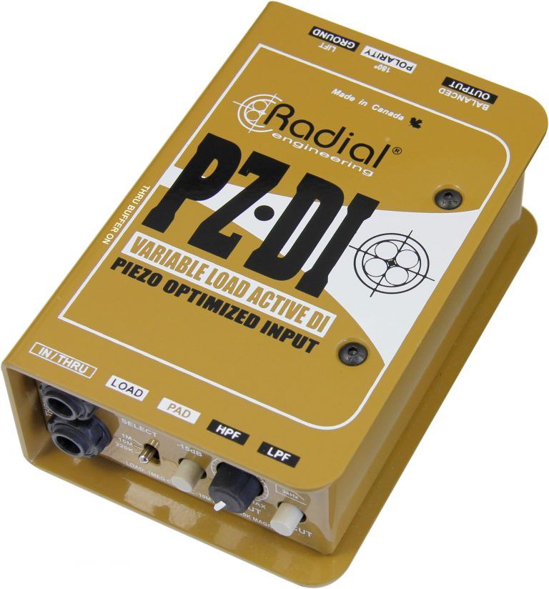 RADIAL PZ-DI RADIAL PZ-DI - aktywny DI-box