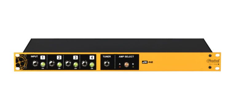 RADIAL JX42 V2 RADIAL JX42 V2 system przełączania i routingu sygnałów gitarowych