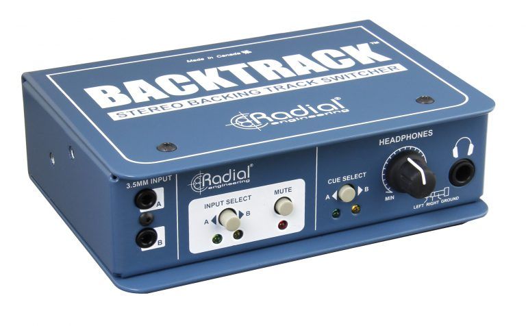 RADIAL Backtrack RADIAL Backtrack - Kompaktowy przełącznik stereo