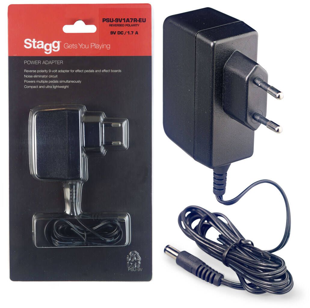 Stagg PSU 9V1A7R - zasilacz 9 volt Stagg PSU 9V1A7R - zasilacz 9 volt