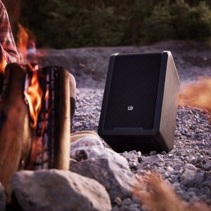 LD Systems ANNY 8 - przenośna kolumna aktywna zasilana bateryjnie z bluetooth i mikserem PA
