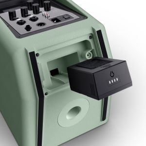 LD Systems ANNY 8GN  - przenośna kolumna aktywna zasilana bateryjnie z bluetooth i mikserem PA