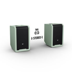 LD Systems ANNY 8GN  - przenośna kolumna aktywna zasilana bateryjnie z bluetooth i mikserem PA