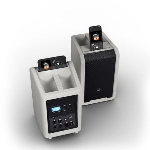 LD Systems ANNY 8 G - przenośna kolumna aktywna zasilana bateryjnie z bluetooth i mikserem PA
