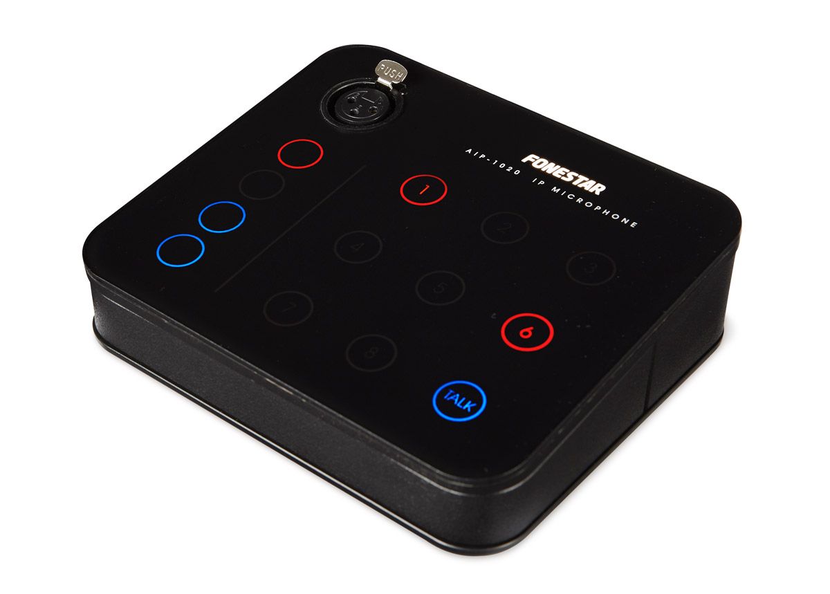 FONESTAR Microphone for audio over IP system AIP-1020 FONESTAR Microphone for audio over IP system AIP-1020