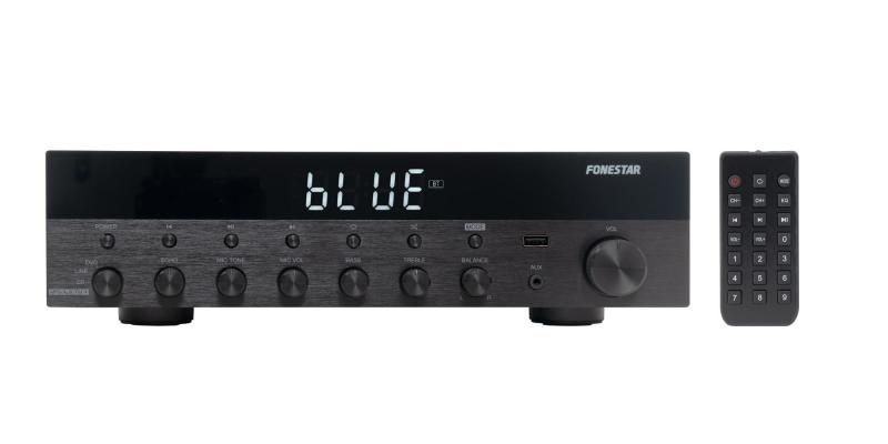 FONESTAR Bluetooth®/USB/FM stereo amplifier AS-6060 FONESTAR AS-6060 - amplituner Bluetooth/USB/FM stereo