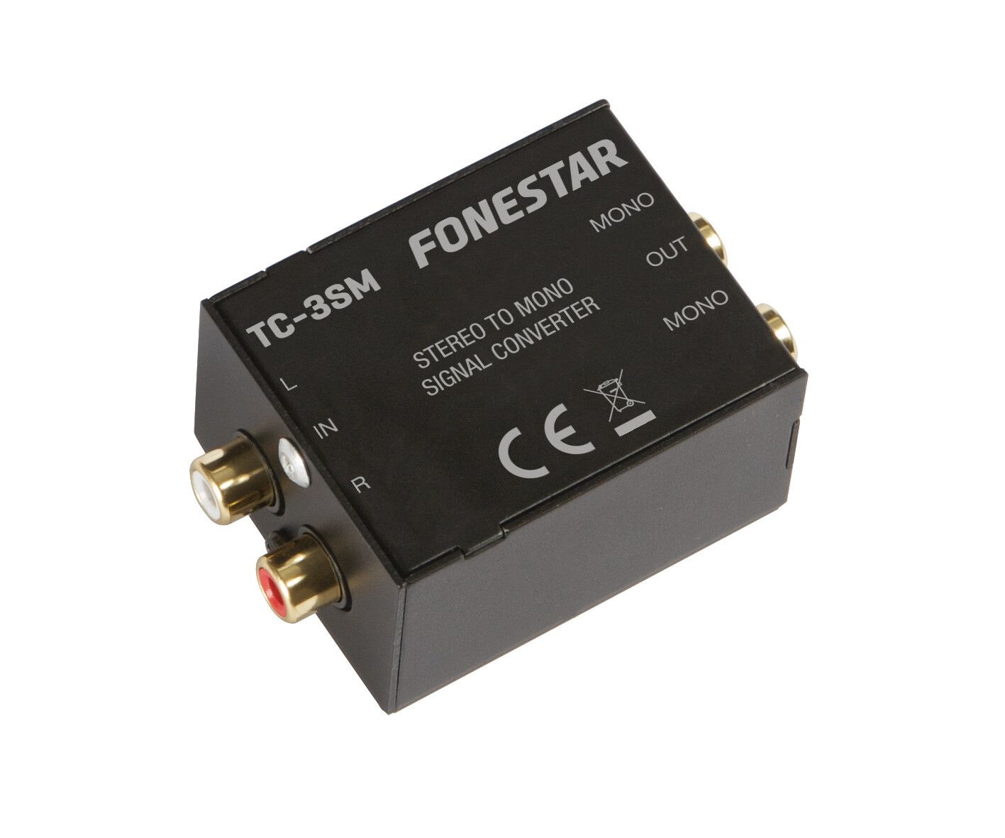 FONESTAR Stereo to 2 mono signals converter TC-3SM FONESTAR Stereo to 2 mono signals converter TC-3SM - Konwerter stereo do mono