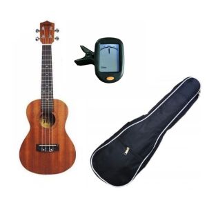 Flycat C10C - ukulele koncertowe + pokrowiec + stroik
