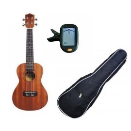 Flycat C10C - ukulele koncertowe + pokrowiec + stroik
