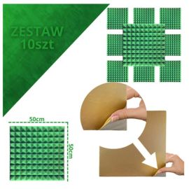 DNA AM2 GN panel akustyczny zestaw 10 szt. zielony