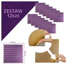 DNA AM4 PR panel akustyczny zestaw 12 szt. fioleto
