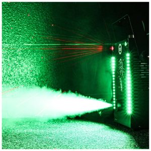  LIGHT4ME FOG LASER wytwornica dymu mgły LED efekt lasera timer pilot