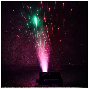  LIGHT4ME FOG LASER wytwornica dymu mgły LED efekt lasera timer pilot