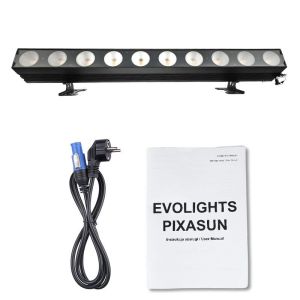 EVOLIGHTS PIXASUN listwa oświetleniowa 10x50W WW+A LED bar oświetlenie dekoracyjne