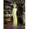 EUROLITE 2x Stage Stand 150cm curved incl. Cover and Bag, white - towery pod głowy ruchome (para)