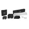 EUROLITE 2x Stage Stand 150cm incl. Cover and Bag, black - towery pod głowy ruchome (para)