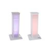 EUROLITE 2x Stage Stand variable incl. Cover and Bag, white - regulowane towery pod głowy ruchome (para)