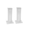 EUROLITE 2x Stage Stand variable incl. Cover and Bag, white - regulowane towery pod głowy ruchome (para)