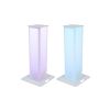 EUROLITE 2x Stage Stand 100cm incl. Cover and Bag, white - towery pod głowy ruchome (para)