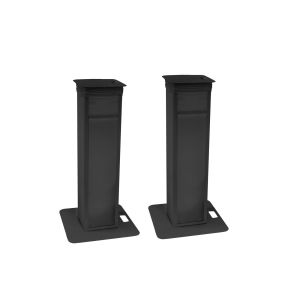 EUROLITE 2x Stage Stand variable incl. Cover and Bag, black - towery pod głowy ruchome (para)