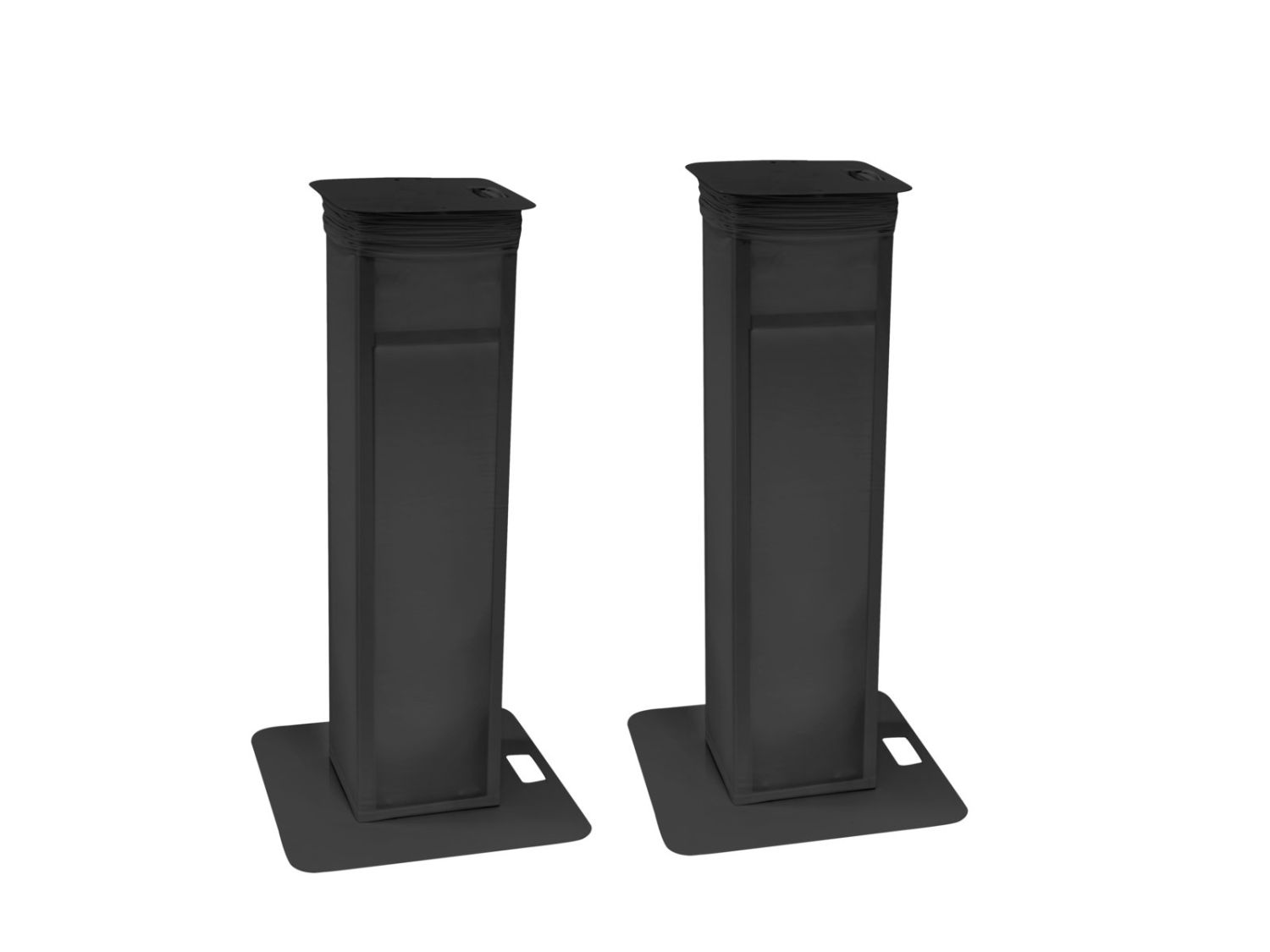 EUROLITE 2x Stage Stand variable incl. Cover and Bag, black - towery pod głowy ruchome (para)