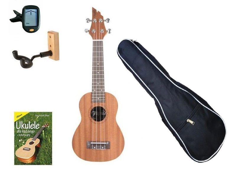 Flycat C10S - ukulele sopranowe + akcesoria