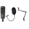 Audio-Technica AT2035 - Mikrofon + pop filtr + statyw