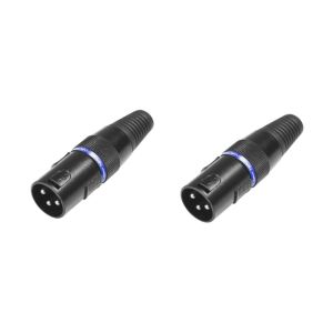 Adam Hall Connectors 3 STAR DMX T 3 - terminator wtyk DMX (para) K3DMXT3 