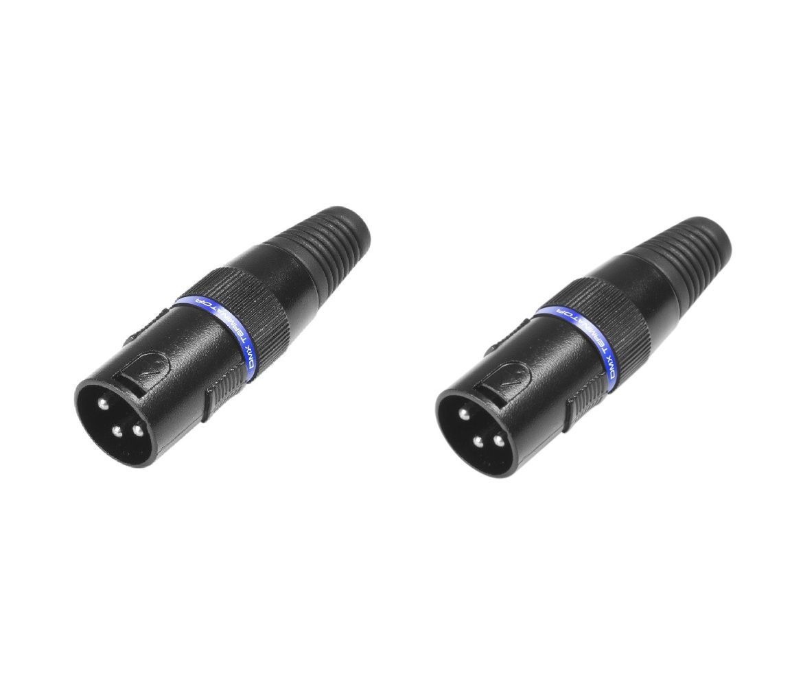 Adam Hall Connectors 3 STAR DMX T 3 - terminator wtyk DMX (para) K3DMXT3