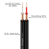 Roxtone SACC130L3 - kabel audio 2 x Wtyk RCA / 2 x Wtyk RCA 3m
