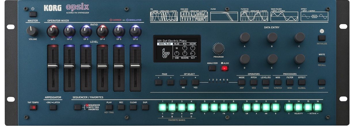 KORG OPSIX MODULE - syntezator