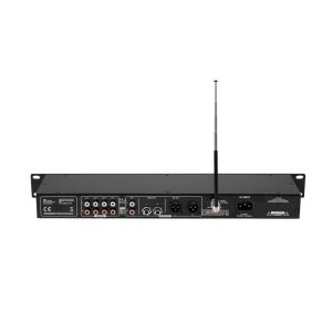 OMNITRONIC EP-220PR - przedwzmacniacz z odtwarzaczem MP3 i radiem FM