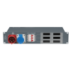 Showgear PSA-16A3C - dystrybutor zasilania (3x MCB - CEE out)
