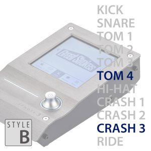 EFNOTE 3B Standard Set - perkusja elektroniczna