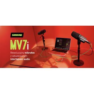 Shure MV7i - mikrofon dynamiczny z interfejsem