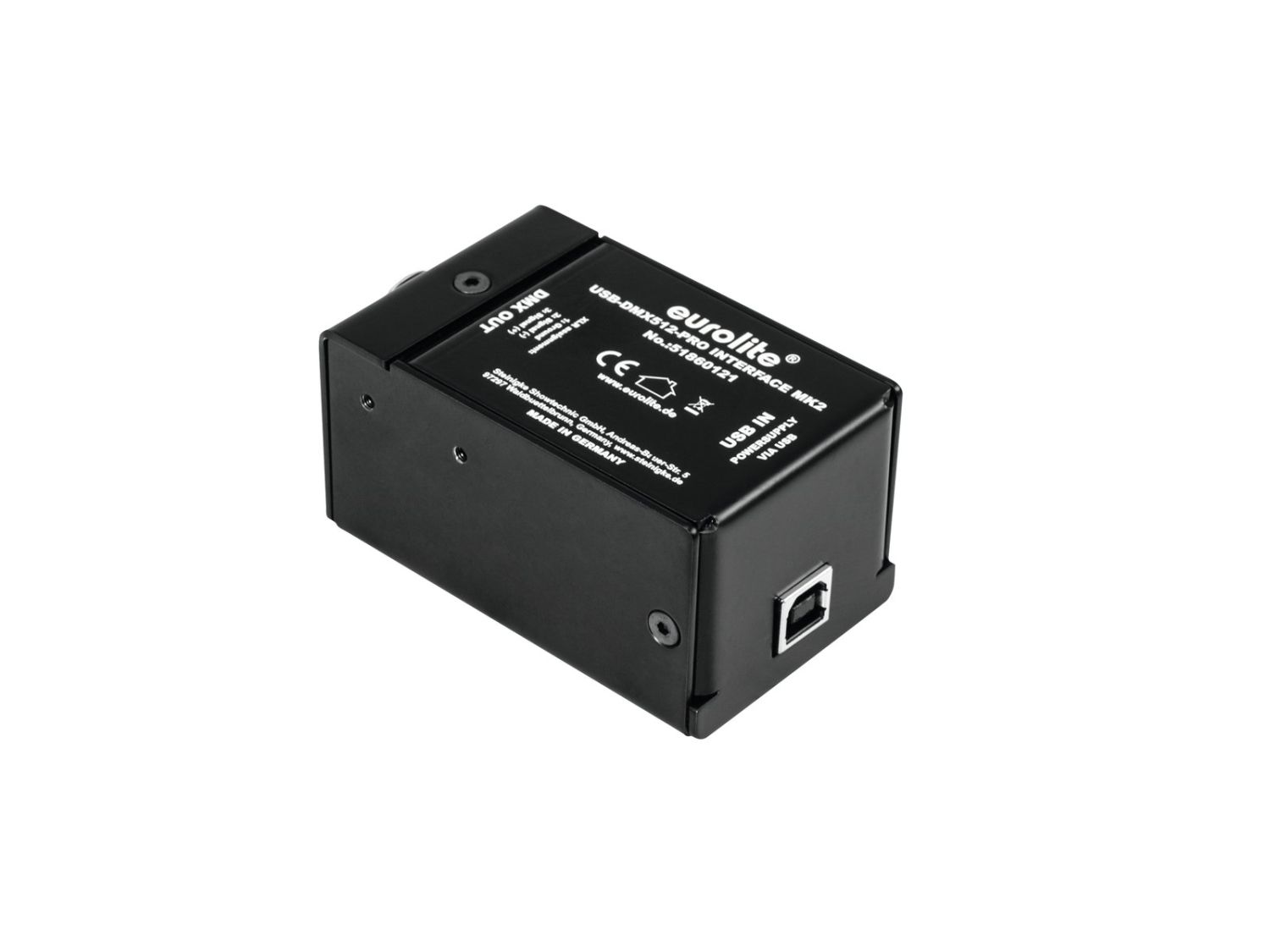 EUROLITE USB-DMX512 PRO Interface MK2 - Interfejs USB DMX