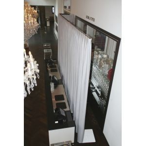 Wentex P&D Curtain MGS 175 g/m² - kurtyna biała (330 x 120 cm)