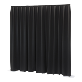 Wentex P&D Curtain MGS 175 g/m² - kurtyna czarna (330 x 300 cm)