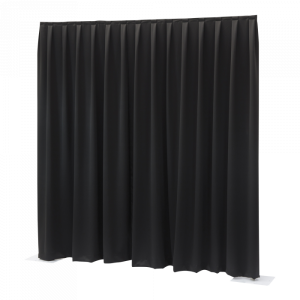 Wentex P&D Curtain MCS 300 g/m² - kurtyna czarna  (330 x 400 cm)