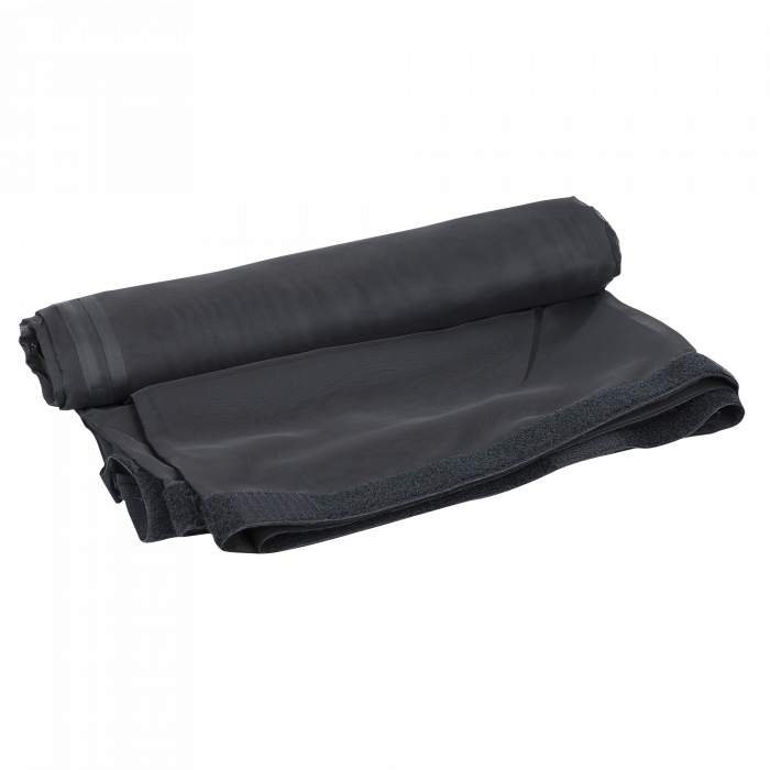 Showgear Voile CS Curtain, 55 gram/m² - kurtyna czarna (300 x 400 cm)