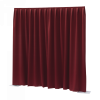 Wentex P&D Curtain Dimout 260 g/m² - kurtyna czerwona (330 x 300 cm)
