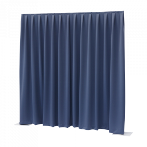 Wentex P&D Curtain Dimout 260 g/m² - kurtyna niebieska (330 x 300 cm)
