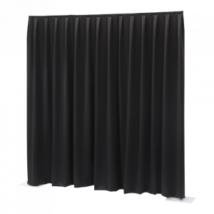 Wentex P&D Curtain Dimout 260 g/m² - kurtyna czarna (330 x 400 cm)