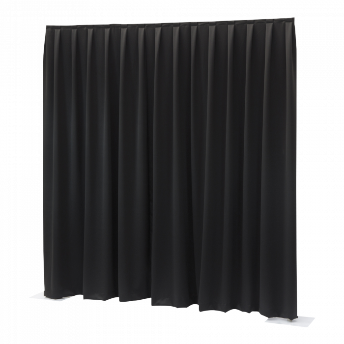 Wentex P&D Curtain Dimout 260 g/m² - kurtyna czarna (330 x 400 cm)
