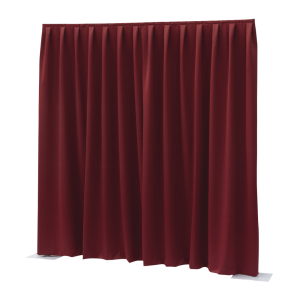 Wentex P&D Curtain Dimout 260 g/m² - kurtyna czerwona (330 x 400 cm)
