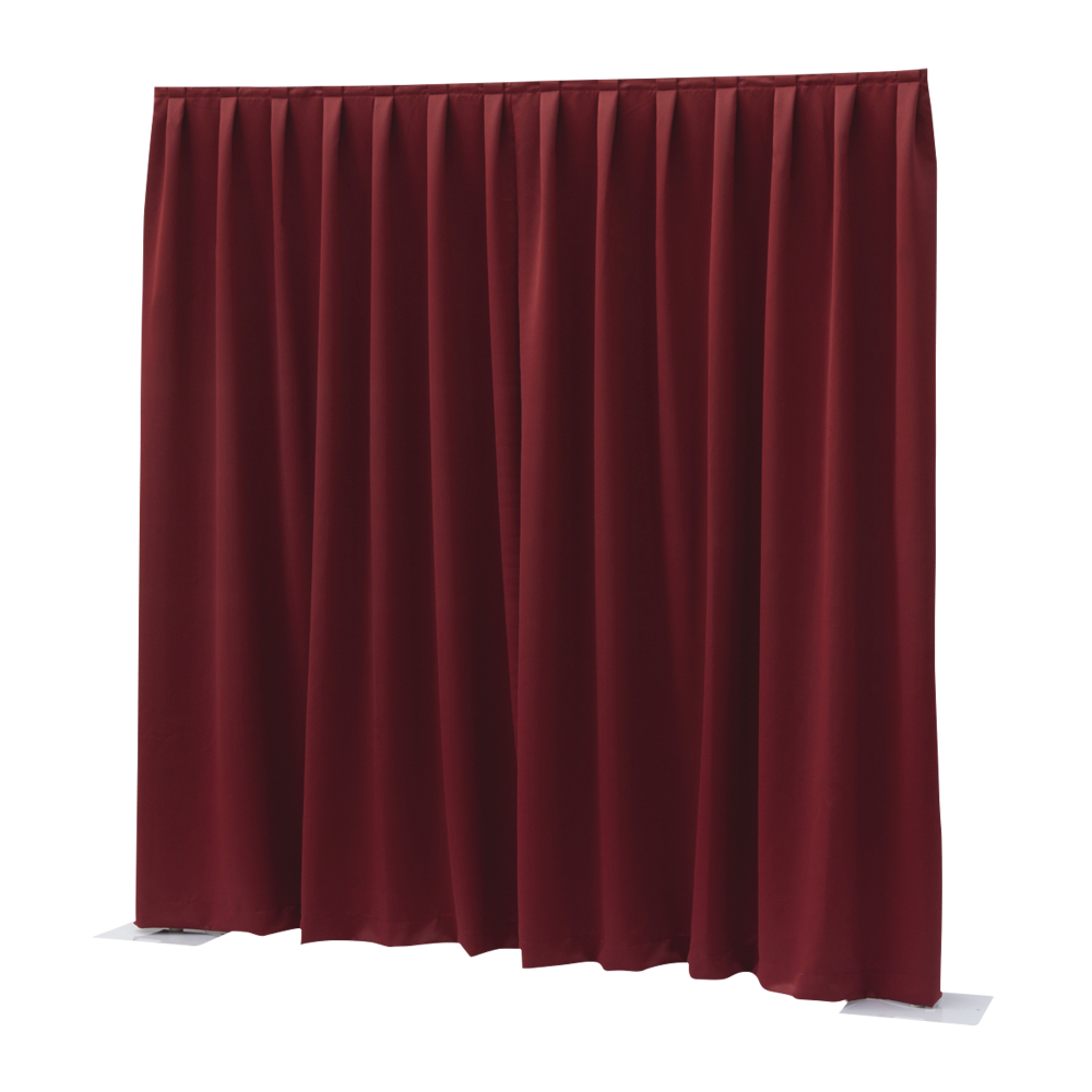 Wentex P&D Curtain Dimout 260 g/m² - kurtyna czerwona (330 x 400 cm)