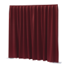 Wentex P&D Curtain Dimout 260 g/m² - kurtyna czerwona (330 x 400 cm)