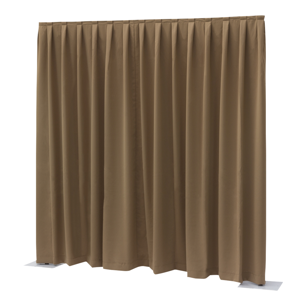 Wentex P&D Curtain Dimout 260 g/m² - kurtyna brązowa (330 x 400 cm)