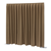 Wentex P&D Curtain Dimout 260 g/m² - kurtyna brązowa (330 x 400 cm)